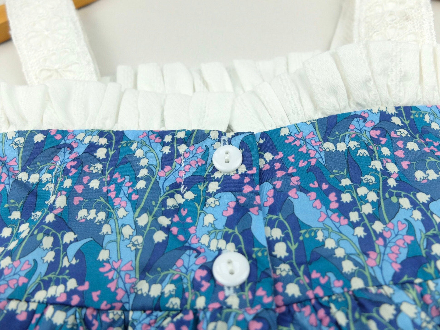 Liberty London dress - Floral Print Girl Dress - Liberty fabric Dress - Summer Ditsy Flower dress - Liberty of London fabric