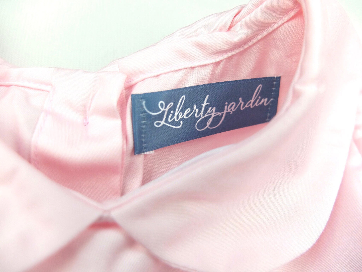 Pink Smock dress - Peter Pan collar baby smock dress - baptism dress - christening dress - cotton smock dress - balloon sleeves girl dress