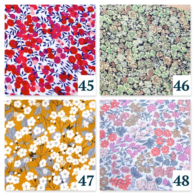 Minky Baby Blanket - Liberty of London Floral Print Nursery Blanket - Swaddle Blanket