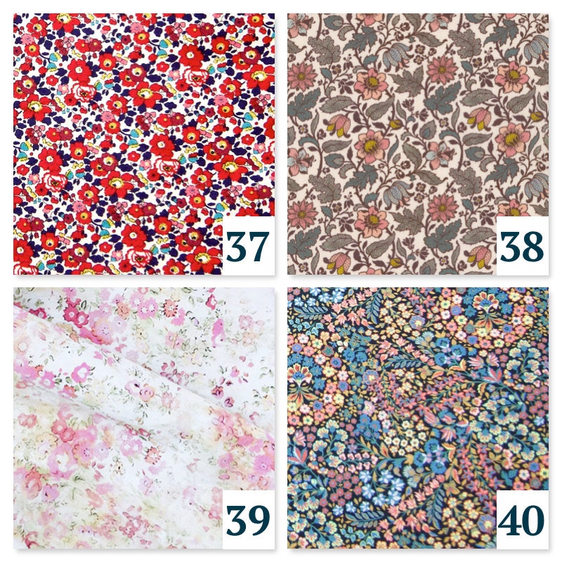 Minky Baby Blanket - Liberty of London Floral Print Nursery Blanket - Swaddle Blanket