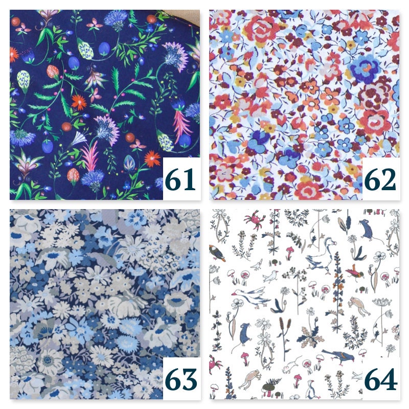 Minky Baby Blanket - Liberty of London Floral Print Nursery Blanket - Swaddle Blanket