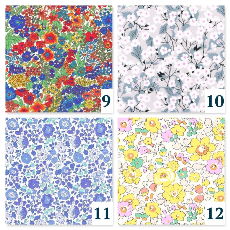 Liberty of London Baby Bib - Floral Print Baby Cotton Bib - New Born bib - Double Gauze bib - Liberty Baby Burp Cloth - Baby Shower Gift