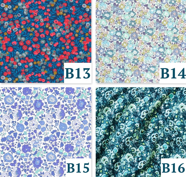 Minky Baby Blanket - Liberty of London Floral Print Nursery Blanket - Swaddle Blanket