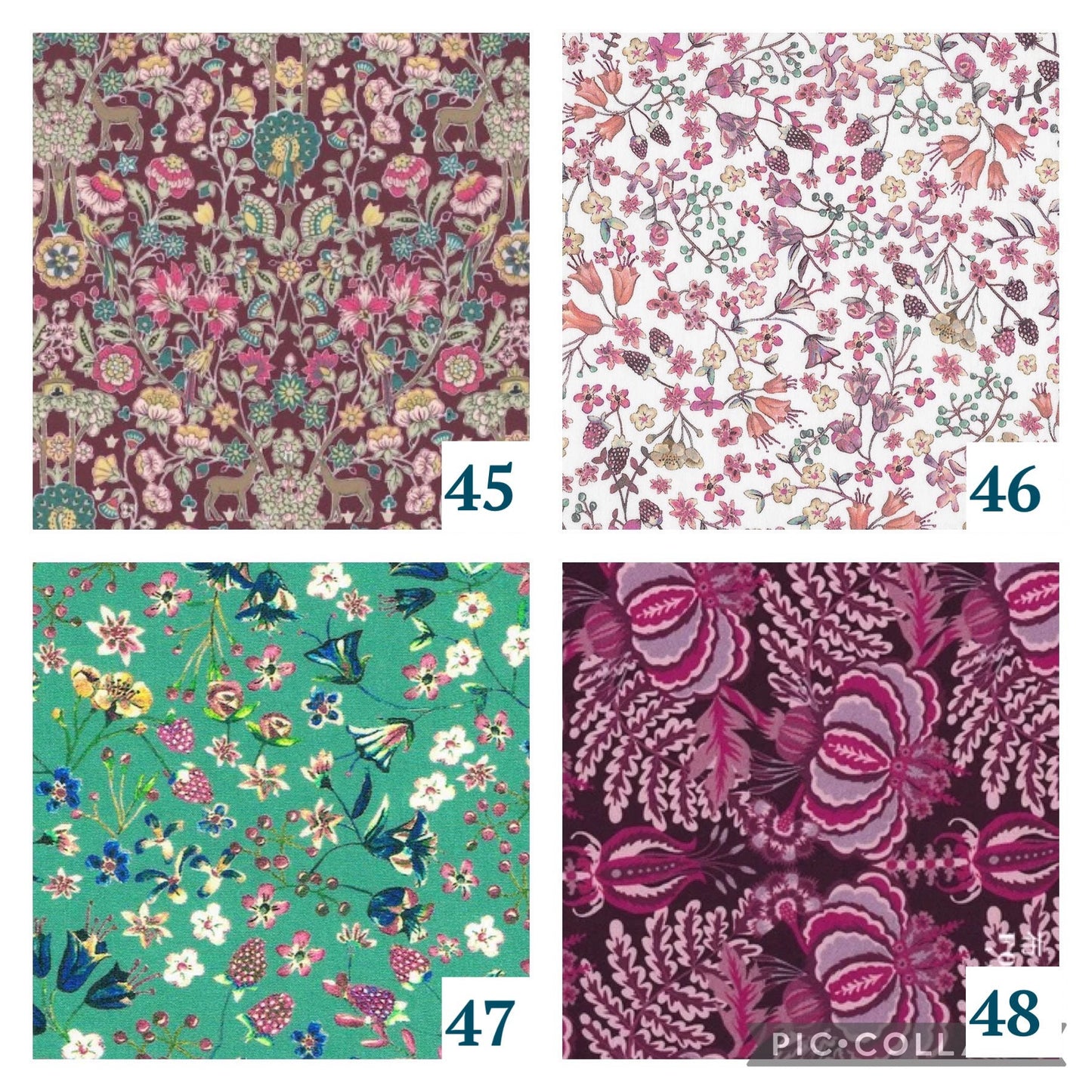 Peter Pan Collar Little Girl Blouse - Liberty Of London Floral Print Fabric - Long Sleeves Girl Blouse - Botanical Ditsy Flower Baby Blouse