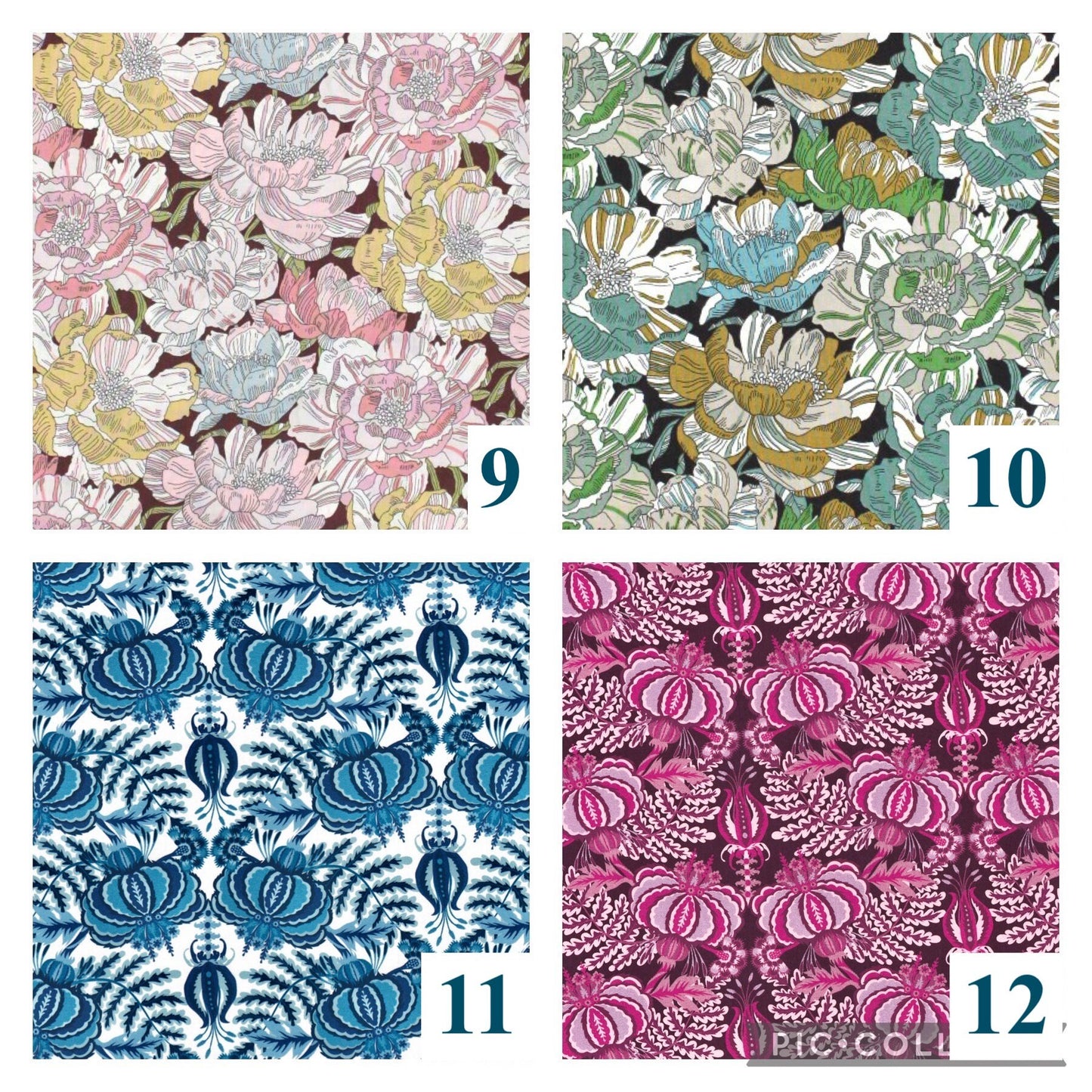 Tiered Midi Skirt - Liberty of London Woman Midi Skirt - Liberty Floral Print Fabric - Liberty London Skirt