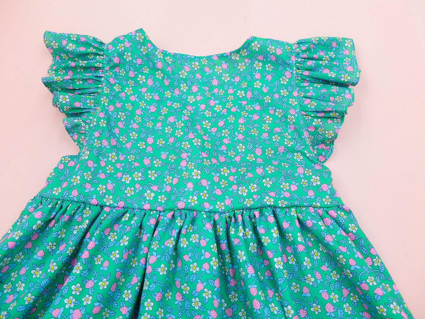 Liberty London dress - Floral Print Girl Dress - Pinafore Liberty Dress - Liberty of London Floral Print Fabric