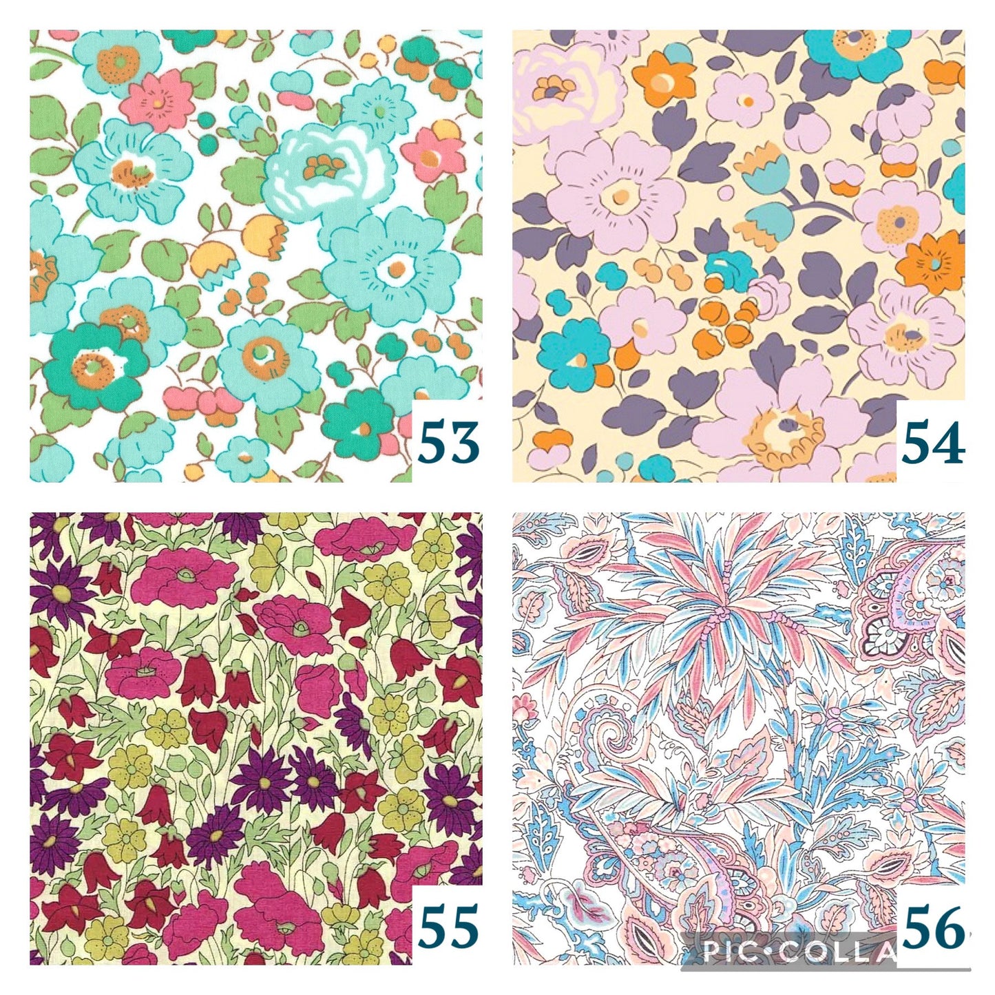 Minky Baby Blanket - Liberty of London Floral Print Nursery Blanket - Swaddle Blanket