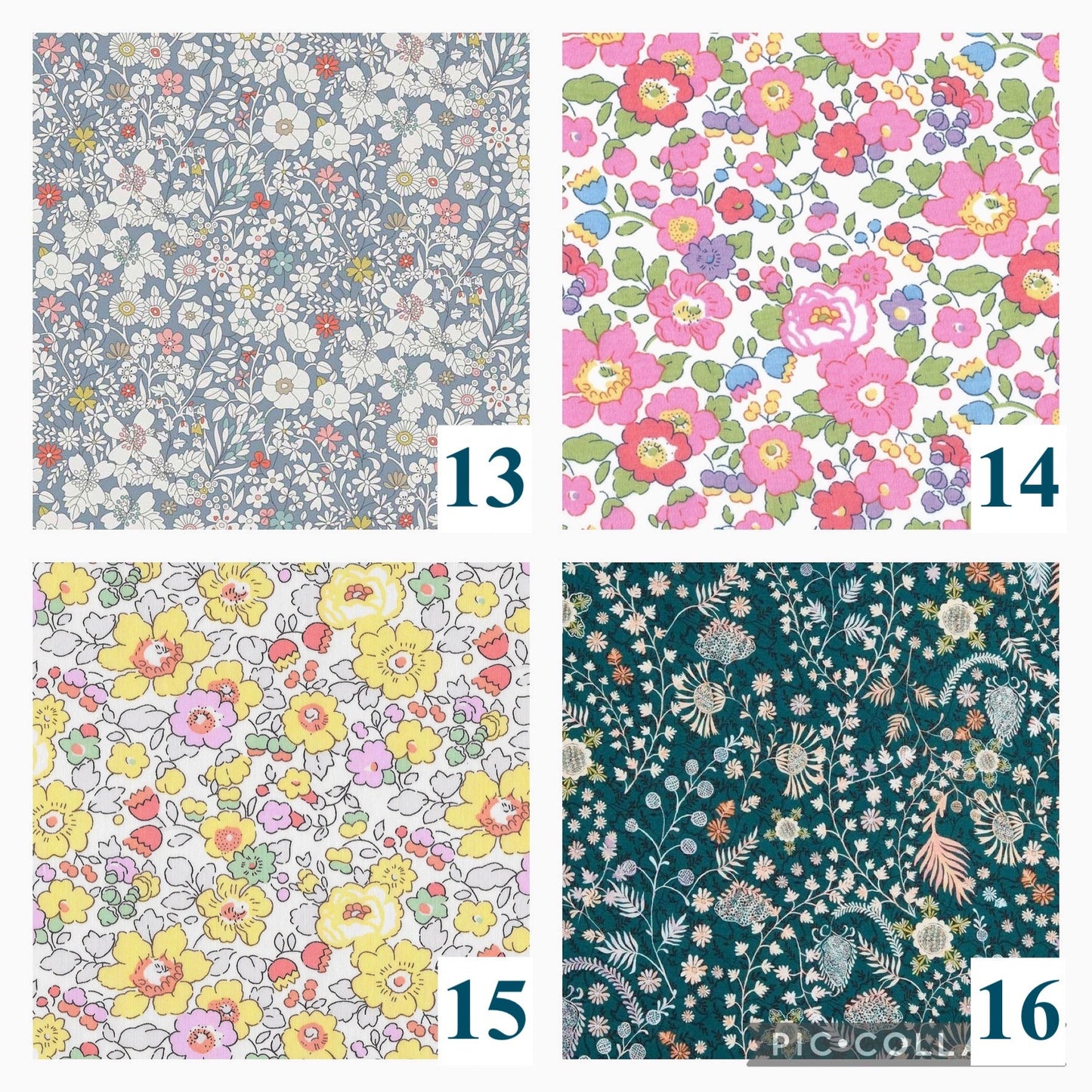 Minky Baby Blanket - Liberty of London Floral Print Nursery Blanket - Swaddle Blanket