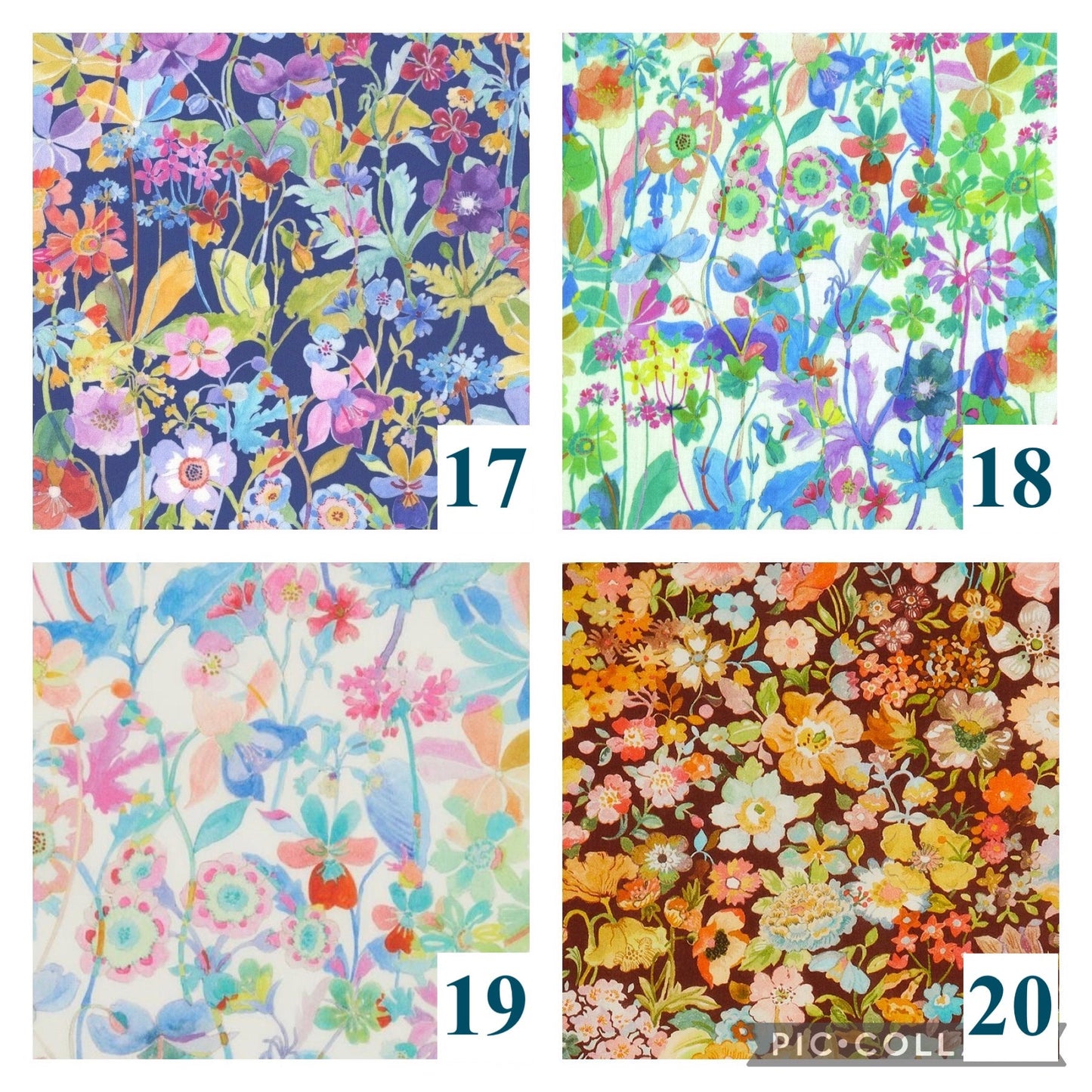 Minky Baby Blanket - Liberty of London Floral Print Nursery Blanket - Swaddle Blanket