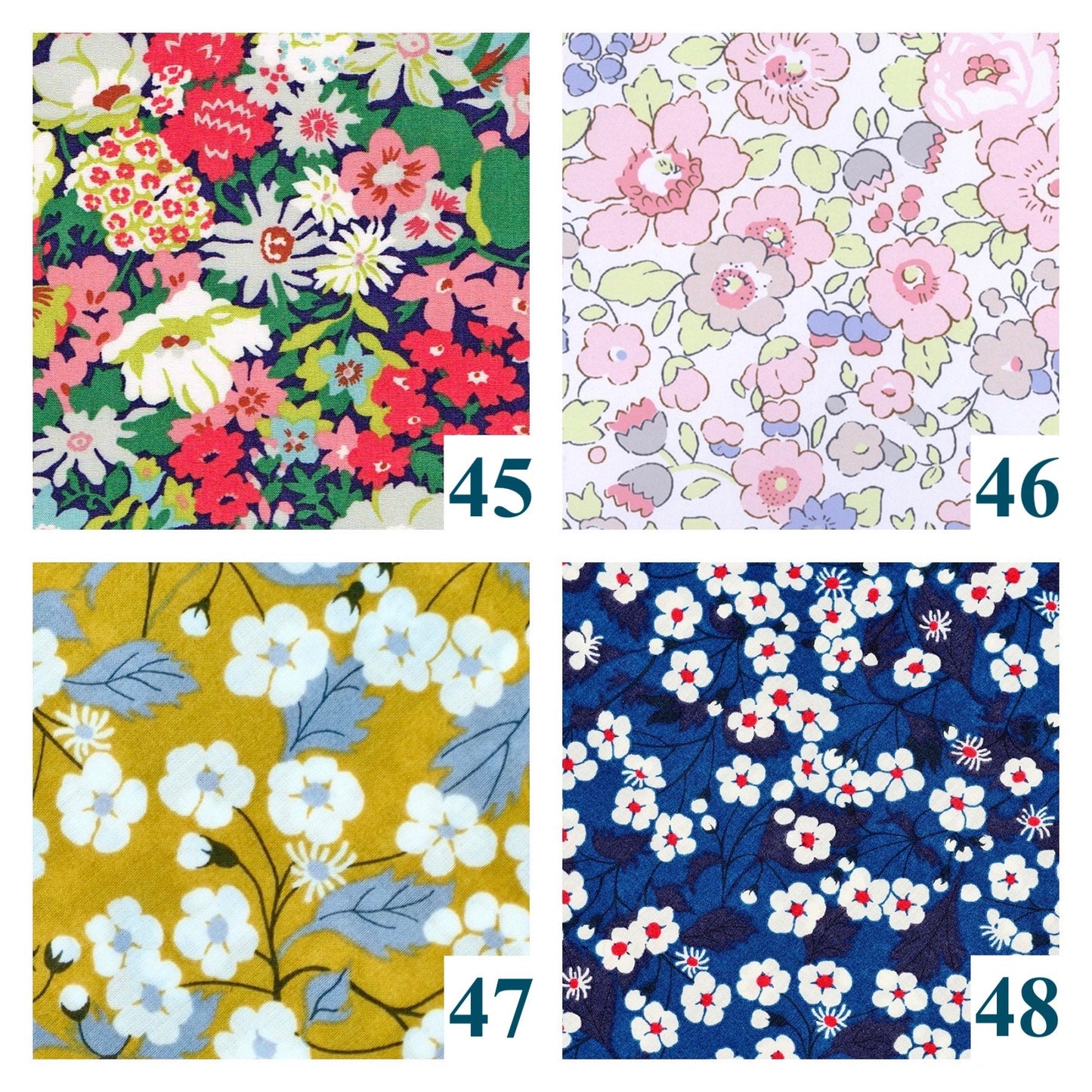 Minky Baby Blanket - Liberty of London Floral Print Nursery Blanket - Swaddle Blanket