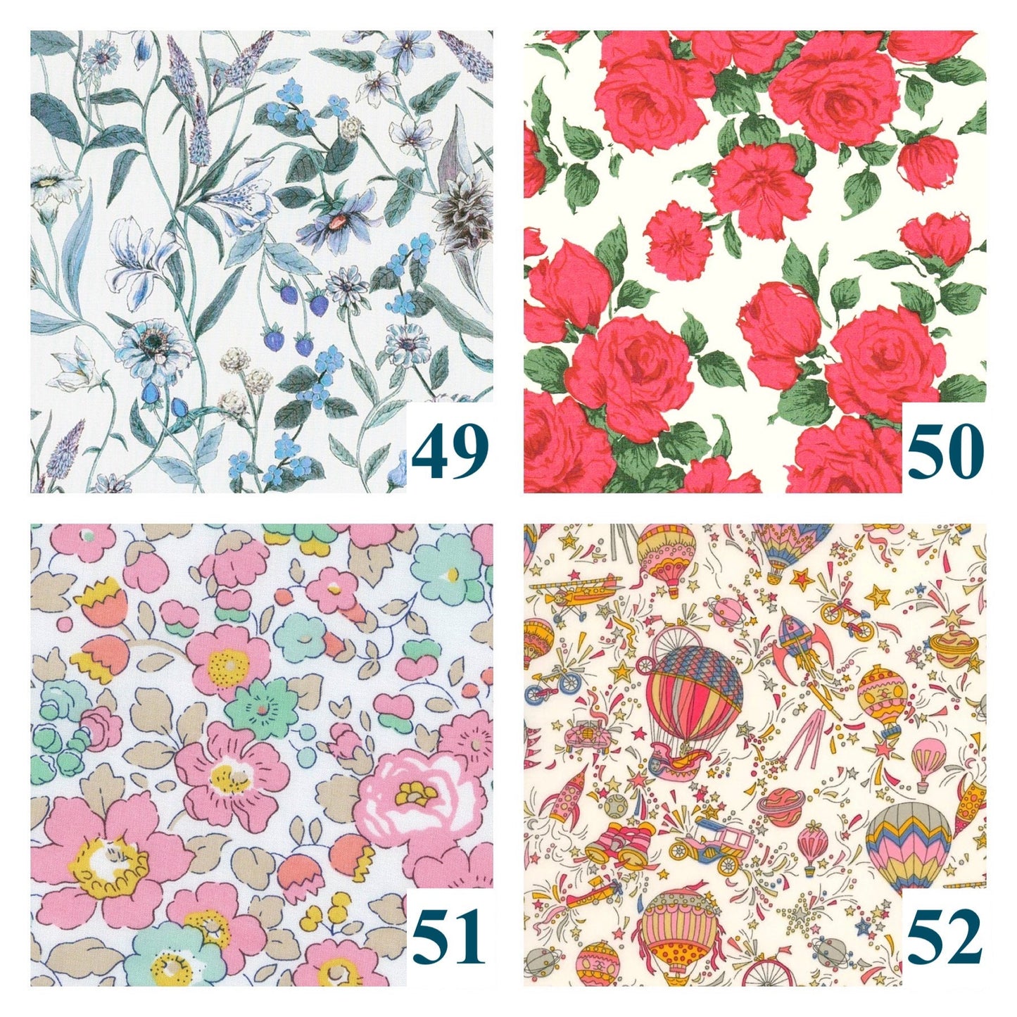 Minky Baby Blanket - Liberty of London Floral Print Nursery Blanket - Swaddle Blanket