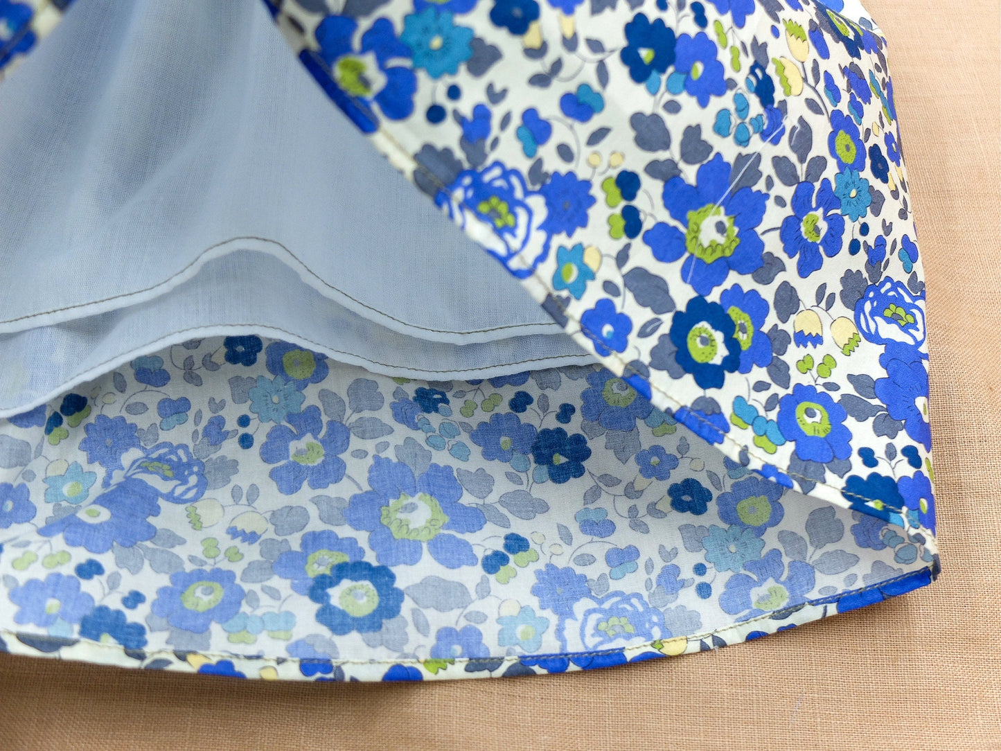 Peter Pan Collar Girl Dress - Liberty of London Floral Print dress - Christening Baby Girl Dress - First Birthday Dress - Cotton Tana Lawn
