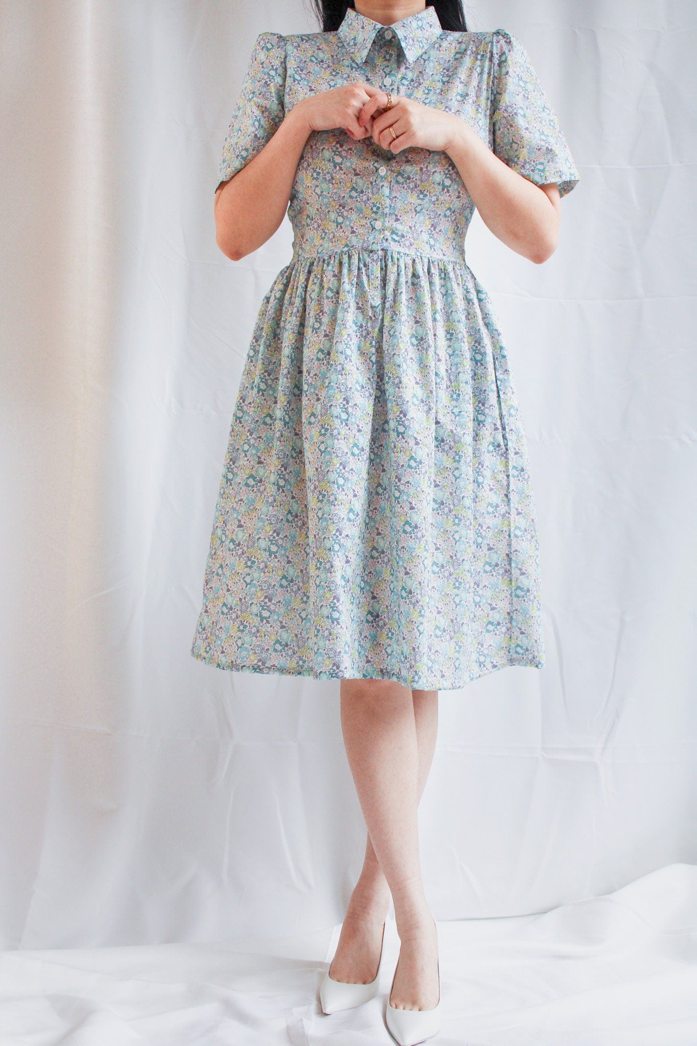Liberty of London Woman Shirt Dress With Short Sleeves