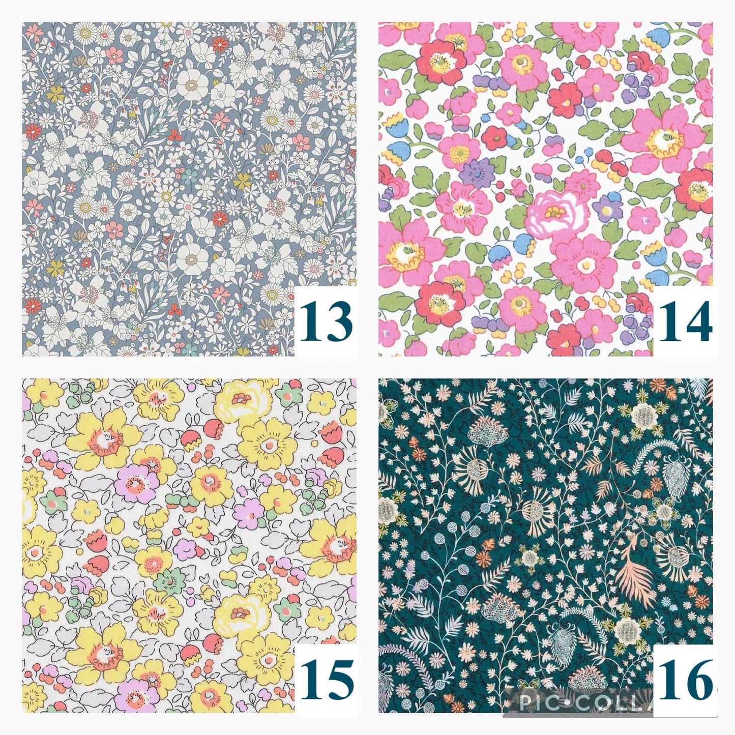 Minky Baby Blanket - Liberty of London Floral Print Nursery Blanket - Swaddle Blanket