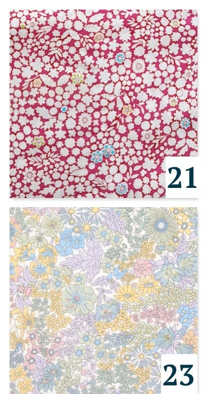 Minky Baby Blanket - Liberty of London Floral Print Nursery Blanket - Swaddle Blanket
