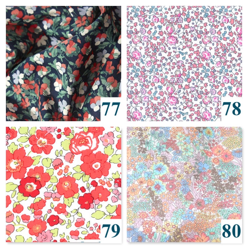 Minky Baby Blanket - Liberty of London Floral Print Nursery Blanket - Swaddle Blanket