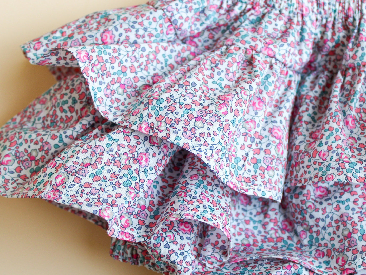Liberty baby bloomer, Liberty fabrics, Liberty of London, Floral Print, Baby nappy cover, Ditsy Flower, Animal Print, Liberty baby swimwear
