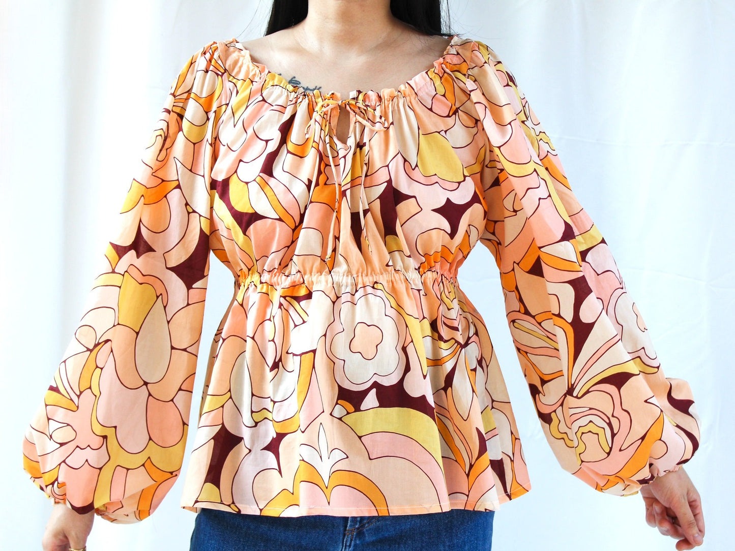 Liberty of London Boho Long Sleeve Top