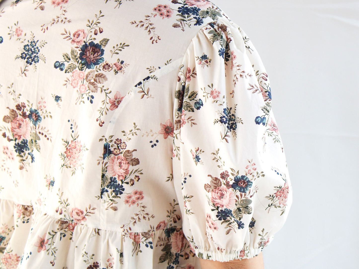 Liberty of London Woman V Neck Peplum Blouse
