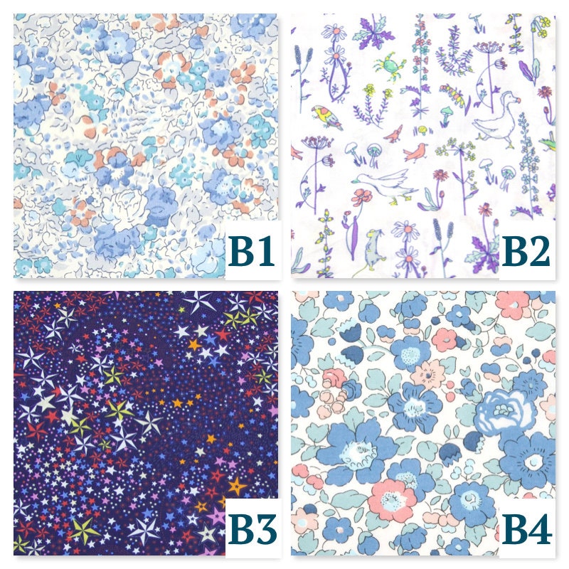 Minky Baby Blanket - Liberty of London Floral Print Nursery Blanket - Swaddle Blanket