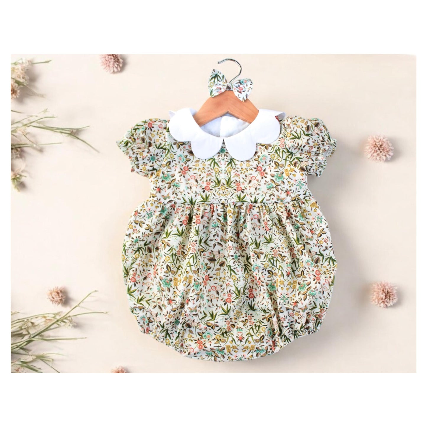 Liberty London Baby Bubble Romper