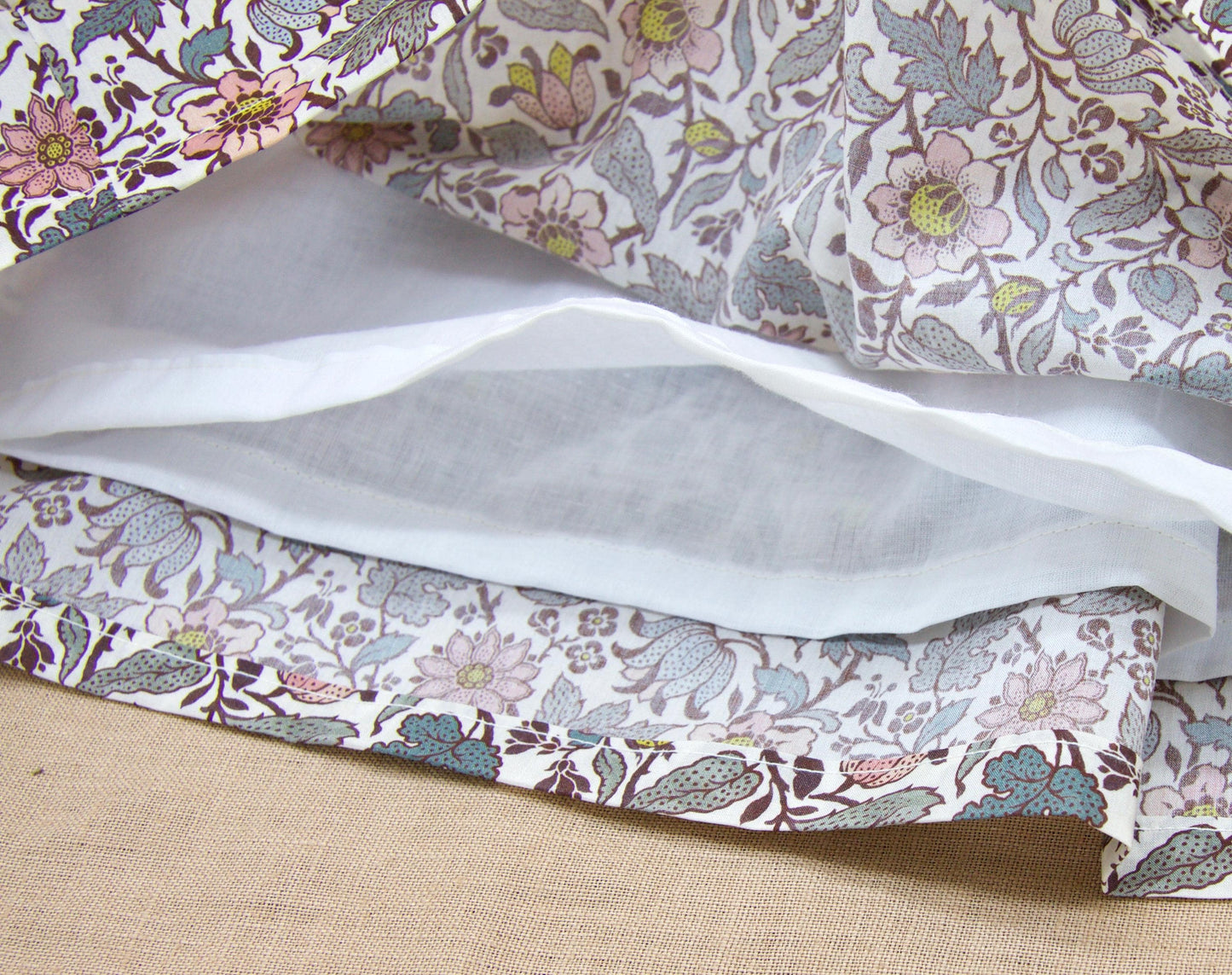 Liberty of London girl skirt with matching hair bow