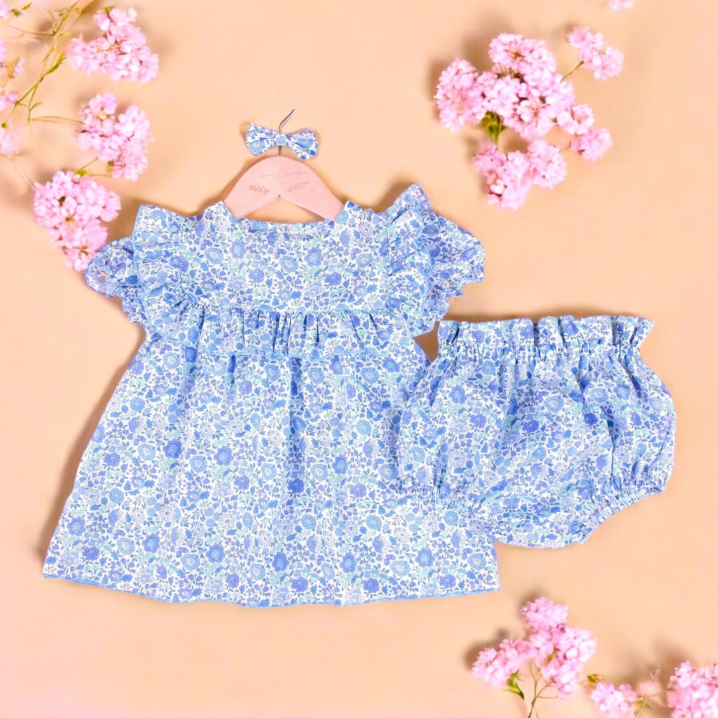 SET Liberty of London Blouse and bloomer for little girl