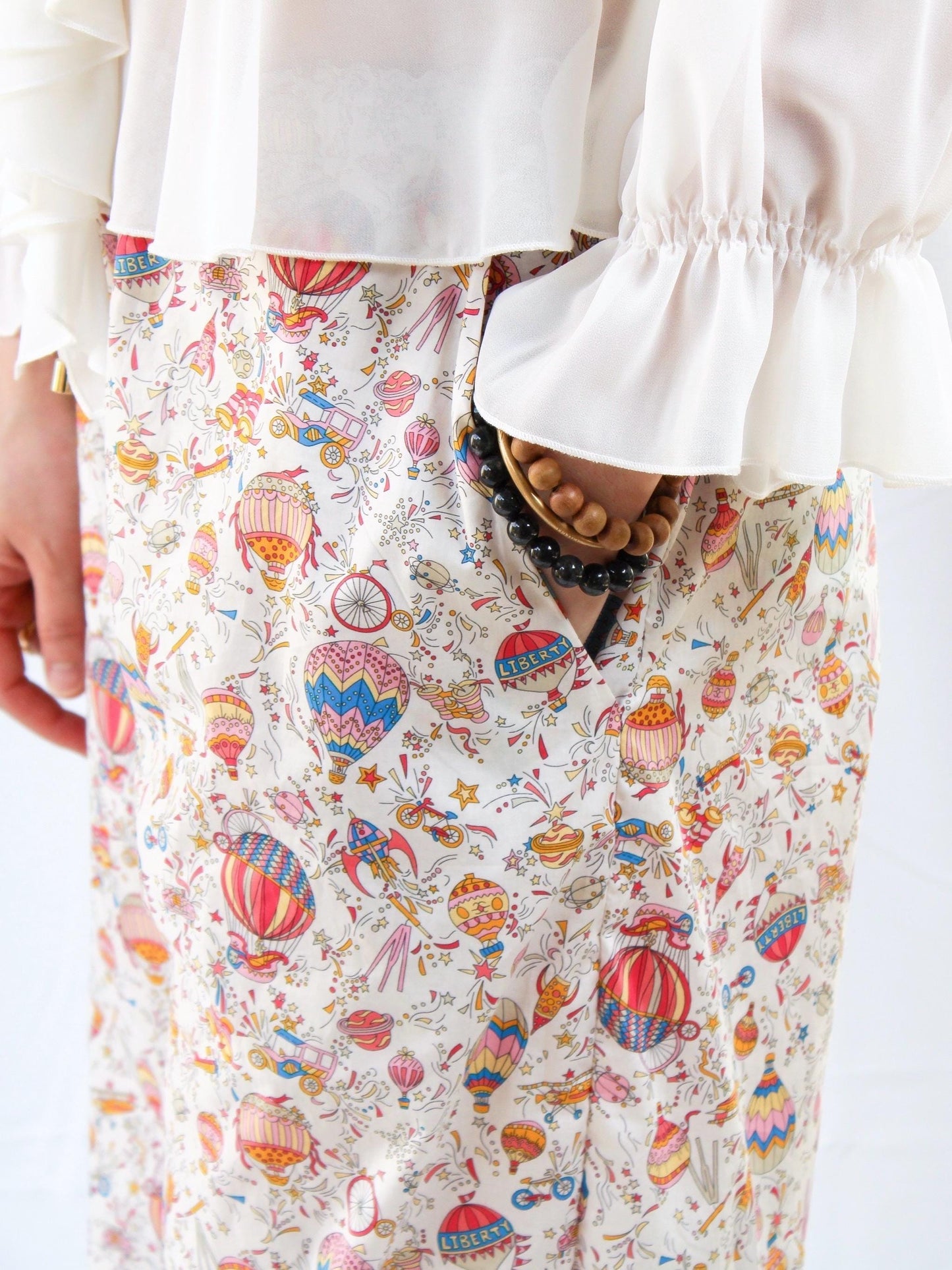 LIBERTY Palazzo Pants, Liberty Pajama Pants, Wide Leg Pants, Liberty London, Liberty Floral Print, Liberty Fabric Trousers, Liberty Clothing