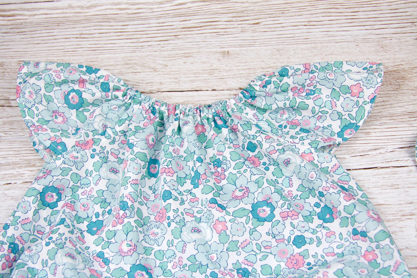 Liberty Baby Bubble, Liberty Baby Clothing, Liberty Bubble Romper, Flutter Baby Romper, Liberty Print Romper, First Birthday, Liberty Fabric