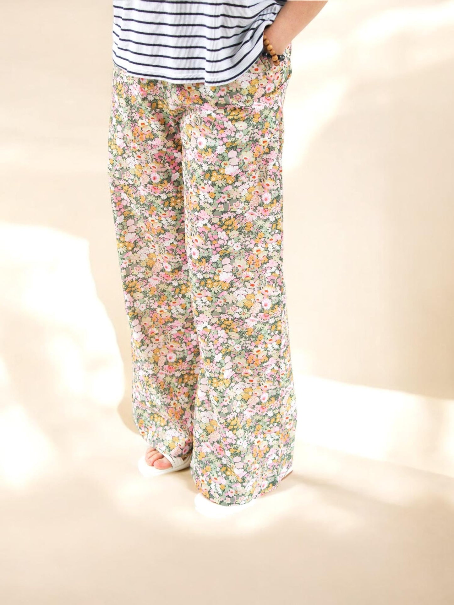 LIBERTY Palazzo Pants, Liberty Pajama Pants, Wide Leg Pants, Liberty London, Liberty Floral Print, Liberty Fabric Trousers, Liberty Clothing