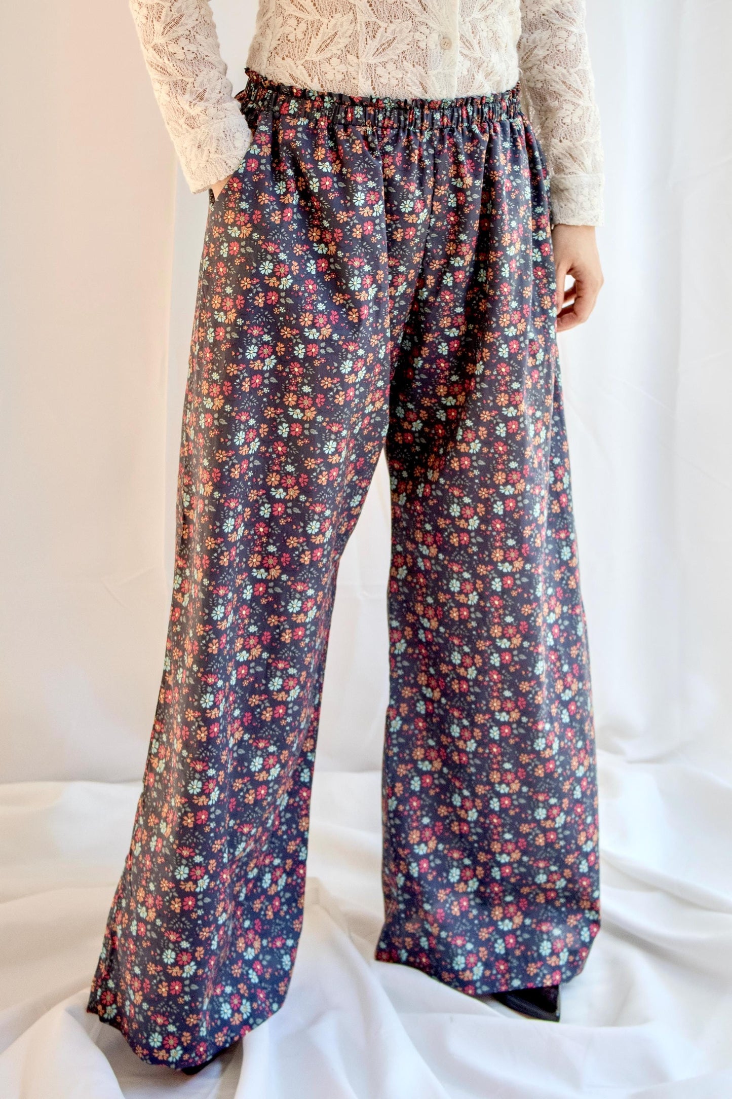 Liberty Pajama Pants, LIBERTY Palazzo Pants, Wide Leg Pants, Liberty London, Liberty Floral Print, Liberty Fabric Trousers, Liberty Clothing