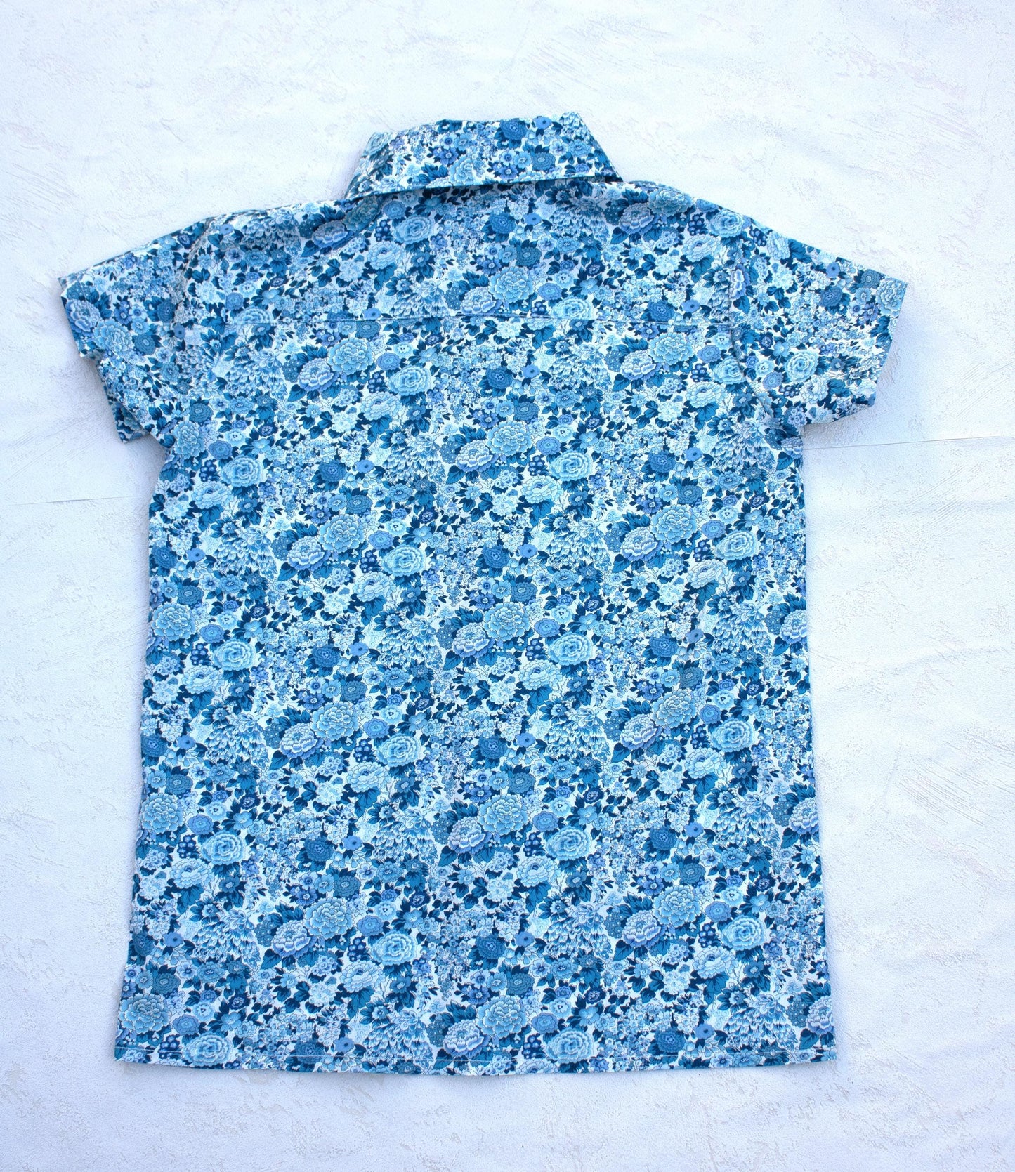 Liberty boy shirt, Liberty of London, Button Up Shirt, Floral Print shirt, Short Sleeve Shirt, Collared Boy Shirt, Back To School, Boy Shirt