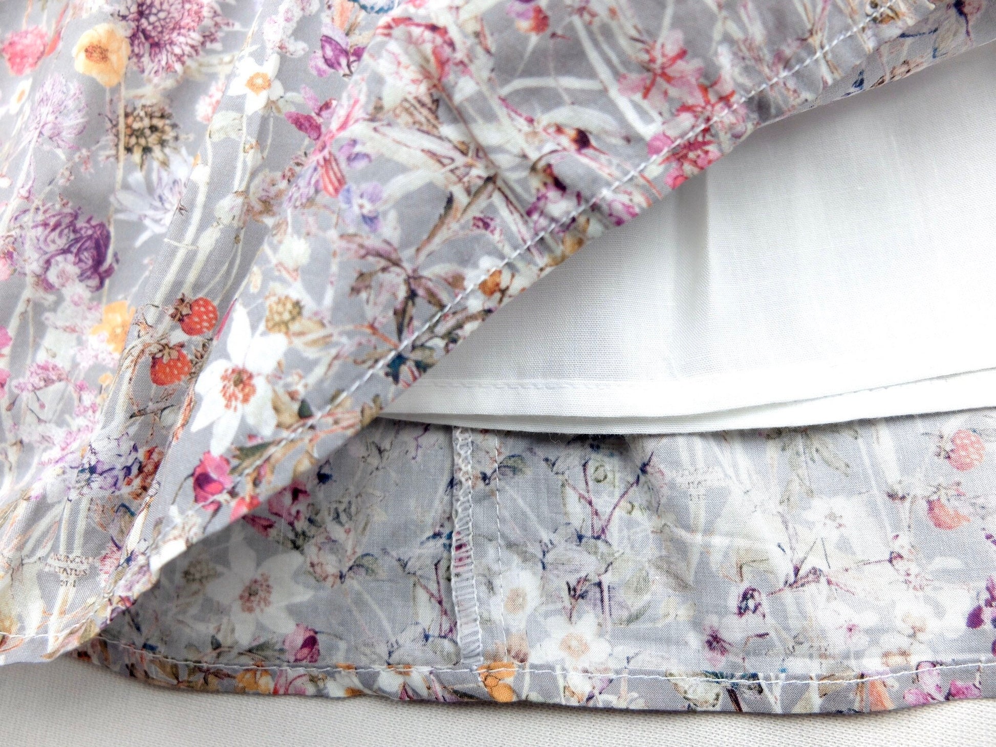 Peter Pan Collar Girl Dress - Liberty of London Floral Print dress - Christening Baby Girl Dress - First Birthday Dress - Cotton Tana Lawn