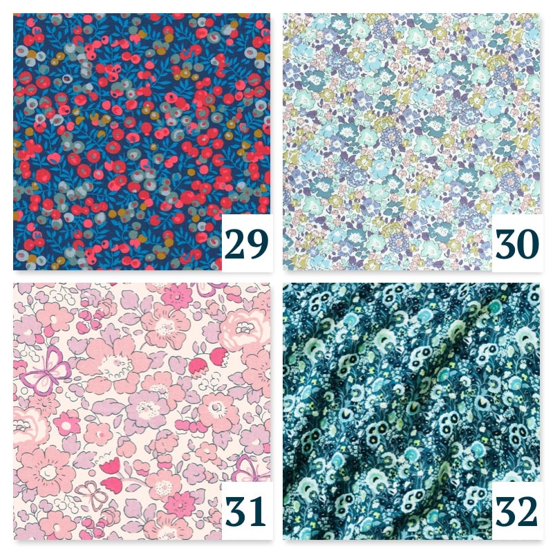 Minky Baby Blanket - Liberty of London Floral Print Nursery Blanket - Swaddle Blanket