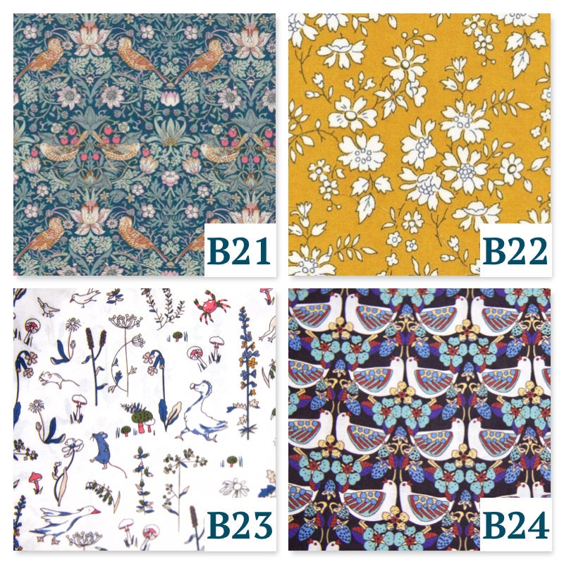 Minky Baby Blanket - Liberty of London Floral Print Nursery Blanket - Swaddle Blanket