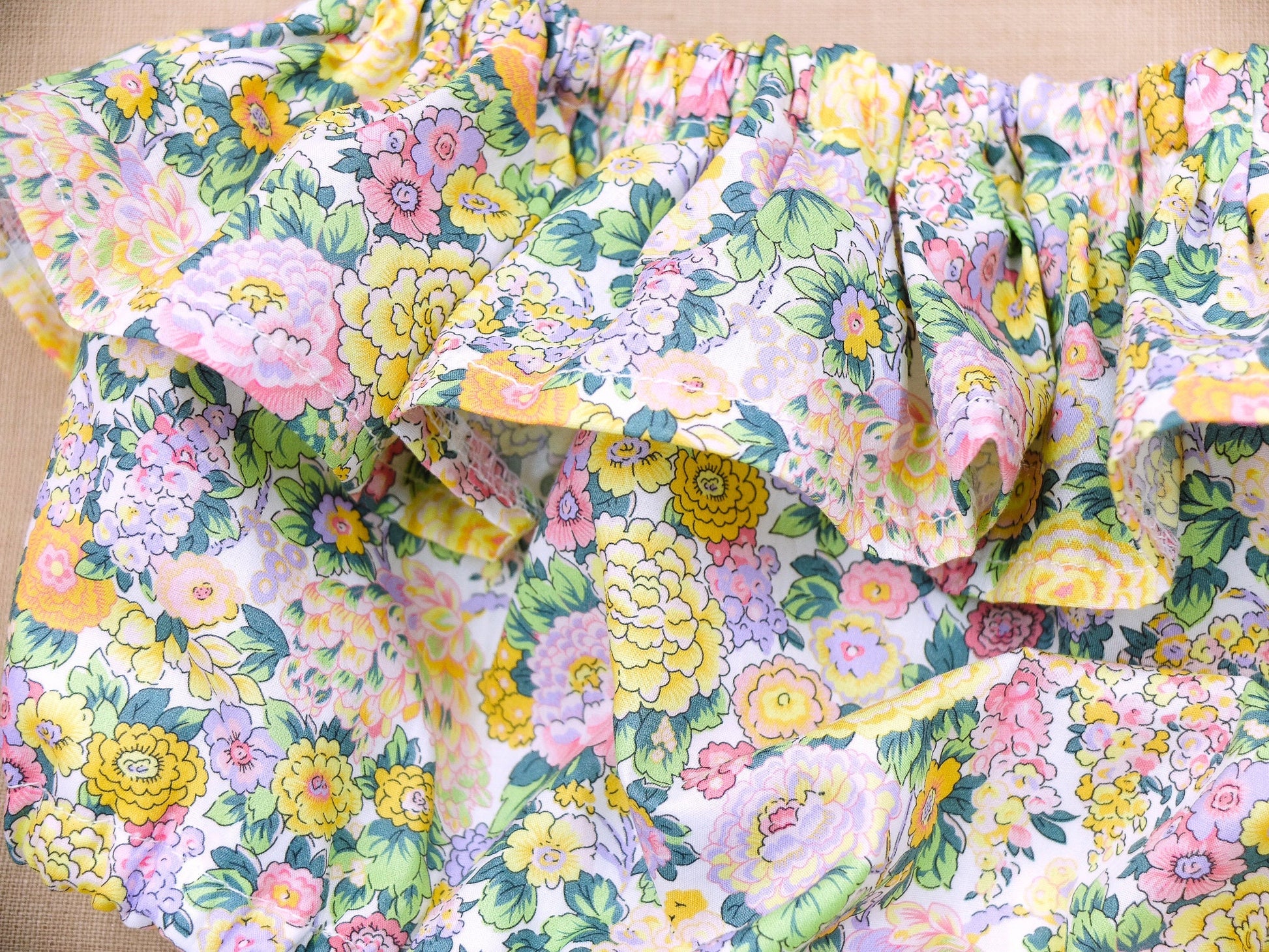 Liberty baby bloomer, Liberty fabrics, Liberty of London, Floral Print, Baby nappy cover, Ditsy Flower, Animal Print, Liberty baby swimwear