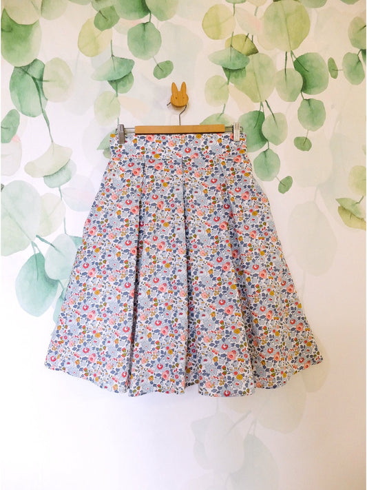 Liberty London Women Plated Midi Elegant Skirt