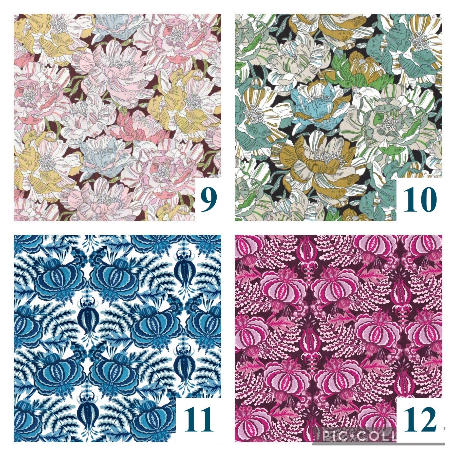 Tiered Midi Skirt - Liberty of London Woman Midi Skirt - Liberty Floral Print Fabric - Liberty London Skirt