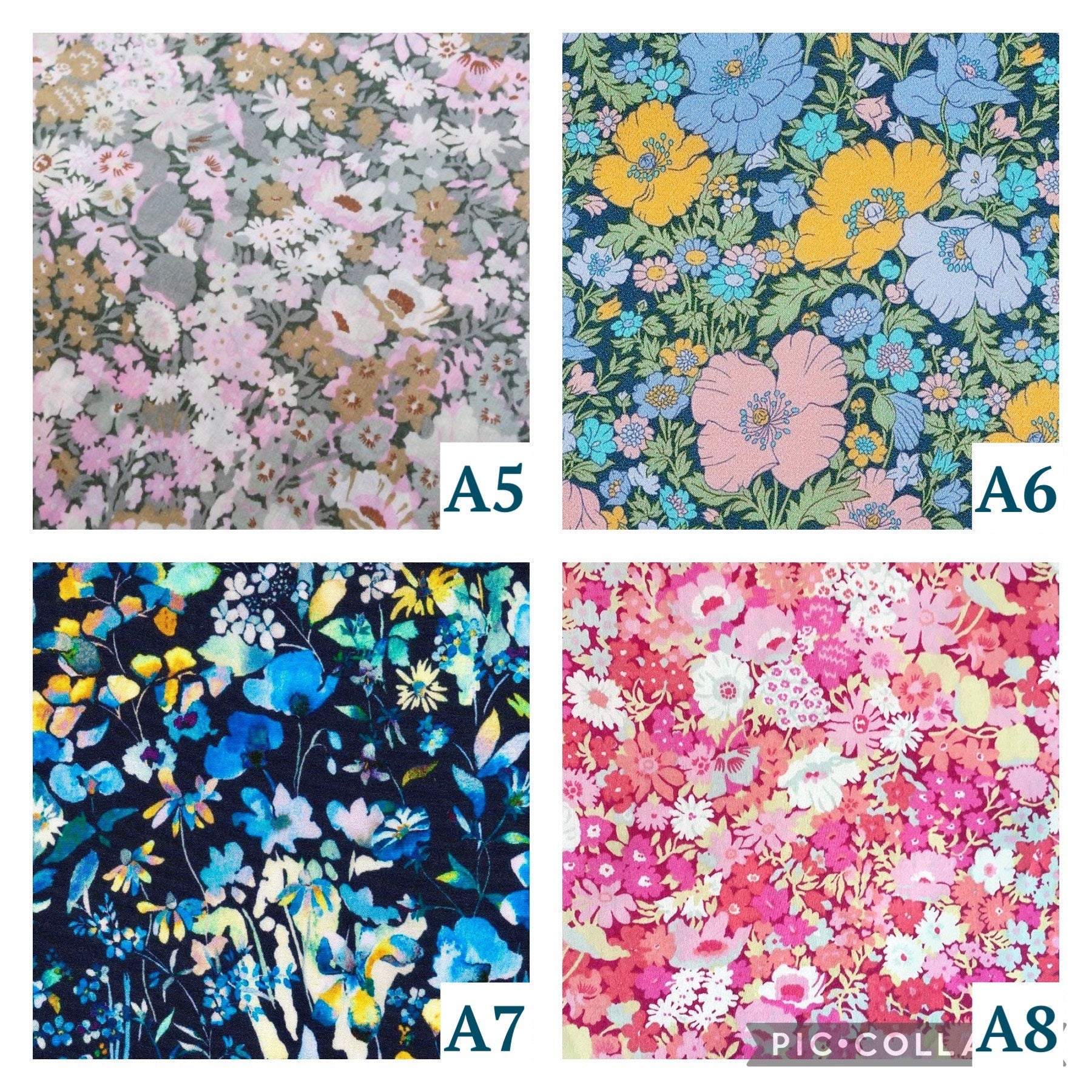 Woman Classic Shirt - Liberty of London Women Blouse - Floral Long Sleeve Blouse - Liberty Floral Print Fabrics - Liberty Woman Dress Shirt