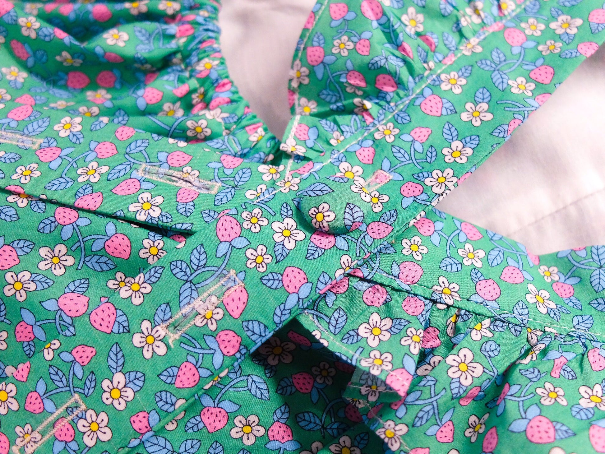 Liberty London dress - Floral Print Girl Dress - Pinafore Liberty Dress - Liberty of London Floral Print Fabric