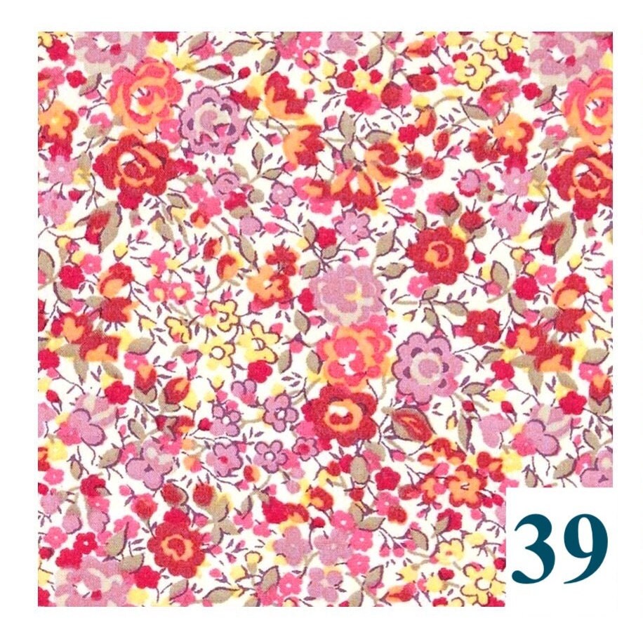 SAMPLE SALE Liberty London women smock summer top floral print blouse cotton silky tana lawn silky cotton tana lawn
