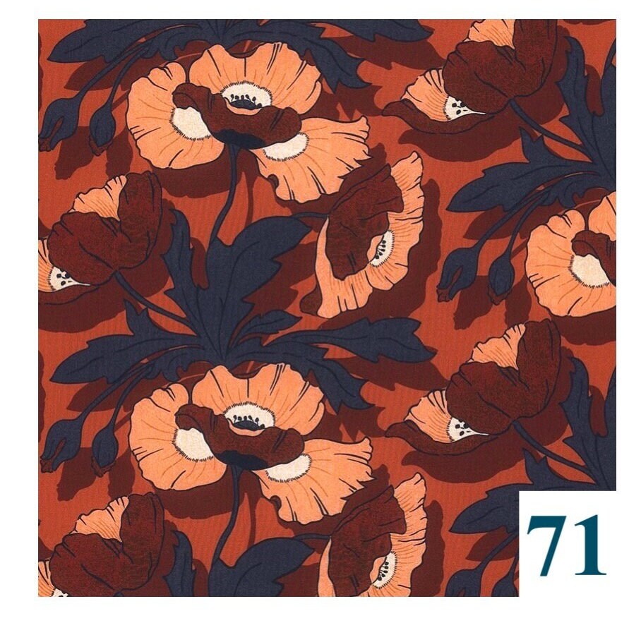 SAMPLE SALE Liberty London women smock summer top floral print blouse cotton silky tana lawn silky cotton tana lawn