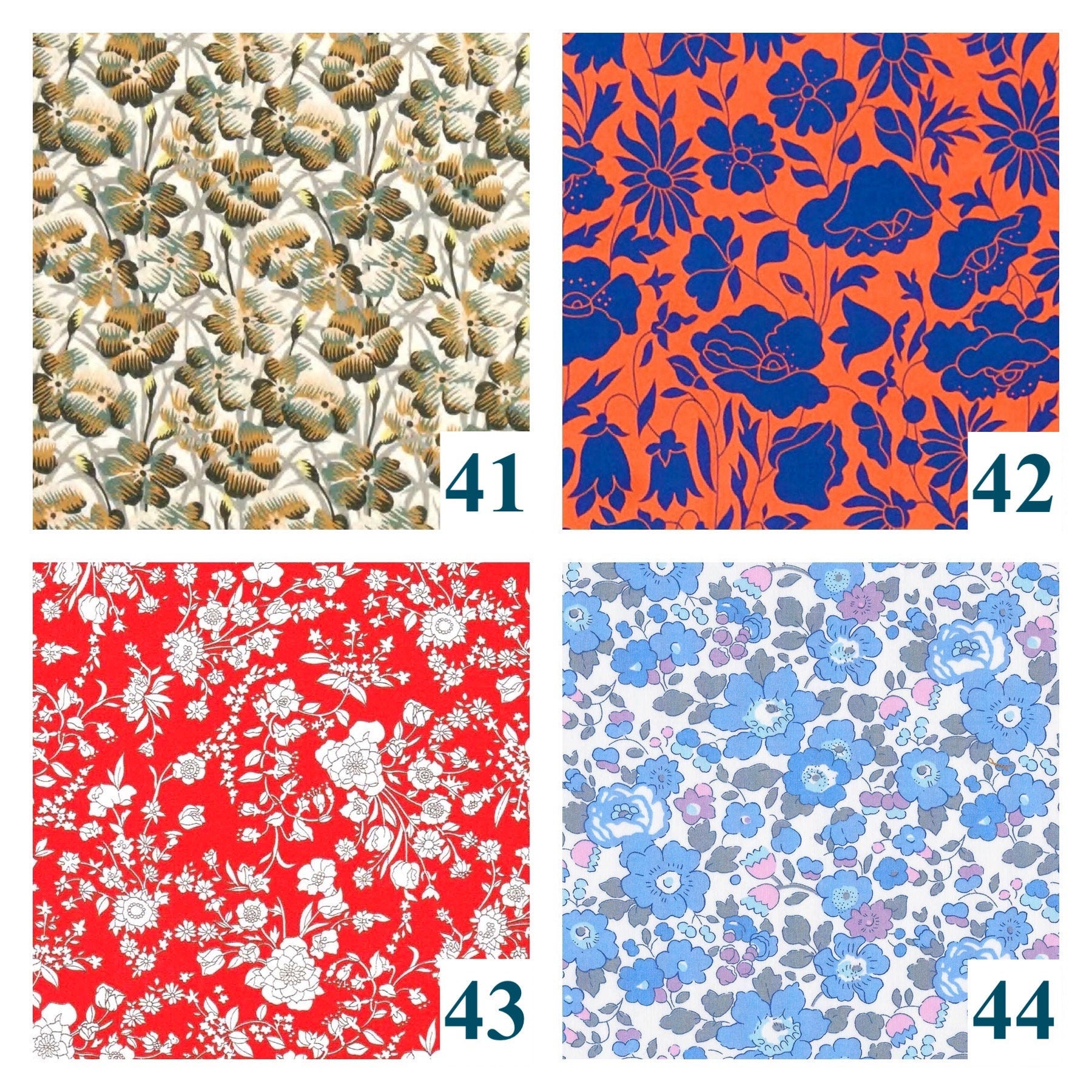 Minky Baby Blanket - Liberty of London Floral Print Nursery Blanket - Swaddle Blanket
