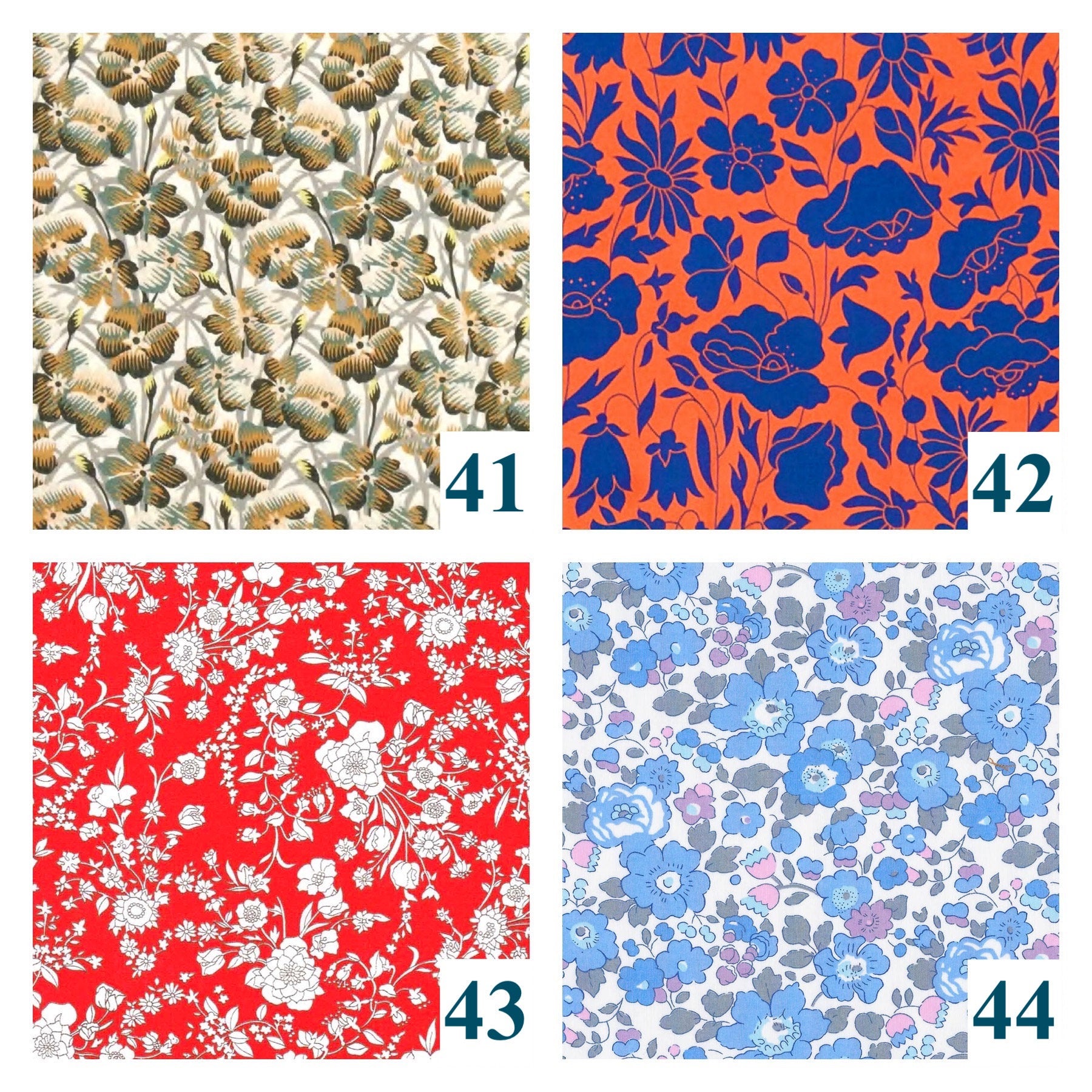 Minky Baby Blanket - Liberty of London Floral Print Nursery Blanket - Swaddle Blanket