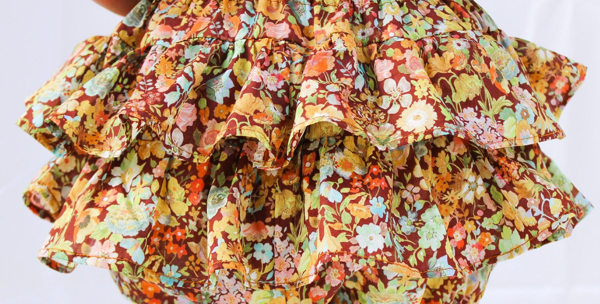 Liberty baby bloomer, Liberty fabrics, Liberty of London, Floral Print, Baby nappy cover, Ditsy Flower, Animal Print, Liberty baby swimwear