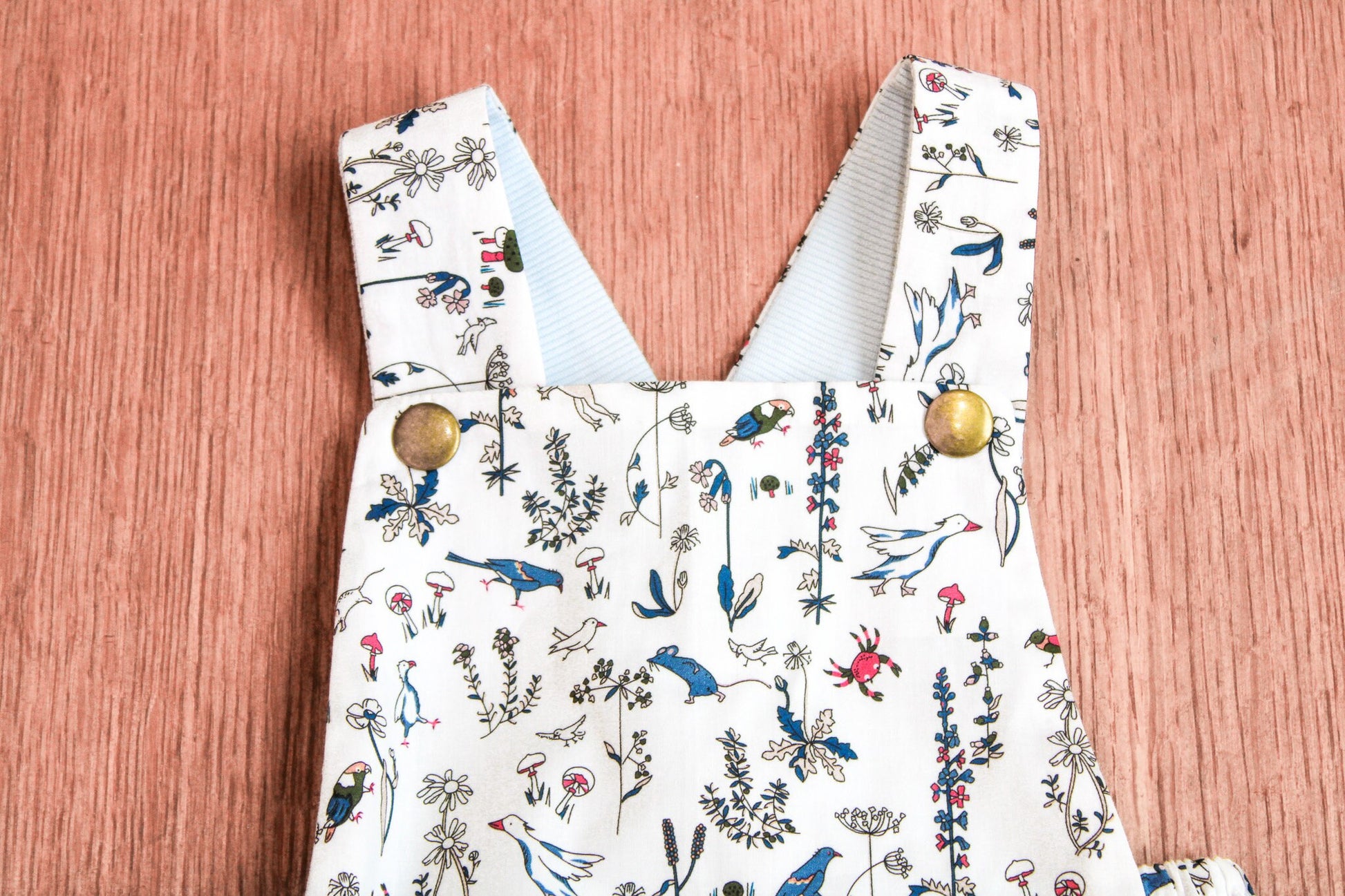 Liberty of London Baby Bubble Romper, Suspender Unisex Baby Bubble Romper - M and M bubbles - First Birthday - Christening Baptism Romper