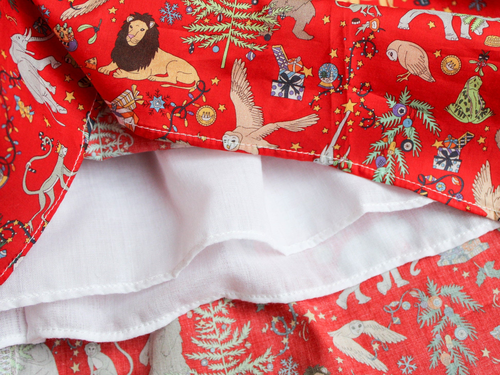 CHRISTMAS girl dress - Liberty of London Christmas dress - Christmas gift baby girls - Liberty cotton tana lawn - Short Sleeve Girl Dress