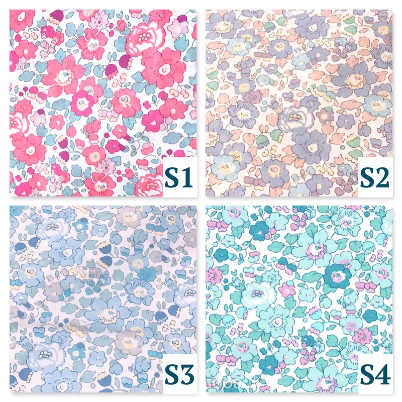 Liberty of London Baby Bib - Floral Print Baby Cotton Bib - New Born bib - Double Gauze bib - Liberty Baby Burp Cloth - Baby Shower Gift