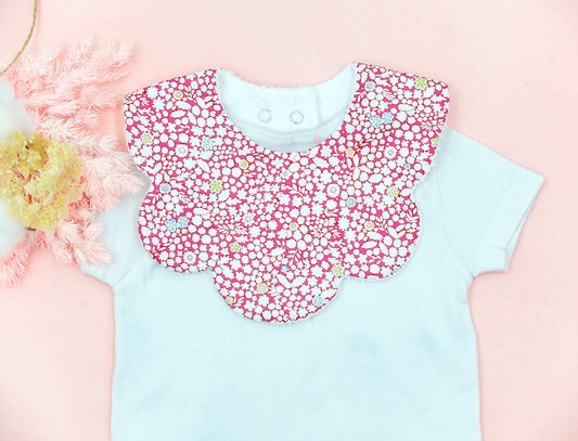 Liberty of London baby bib organic cotton floral animal print double gauze Terry cloth new born gift eastern thanksgiving halloween Christmas drool burb lactation bandana unisex baby boy girl new parents home coming soft breathable well absorb bib