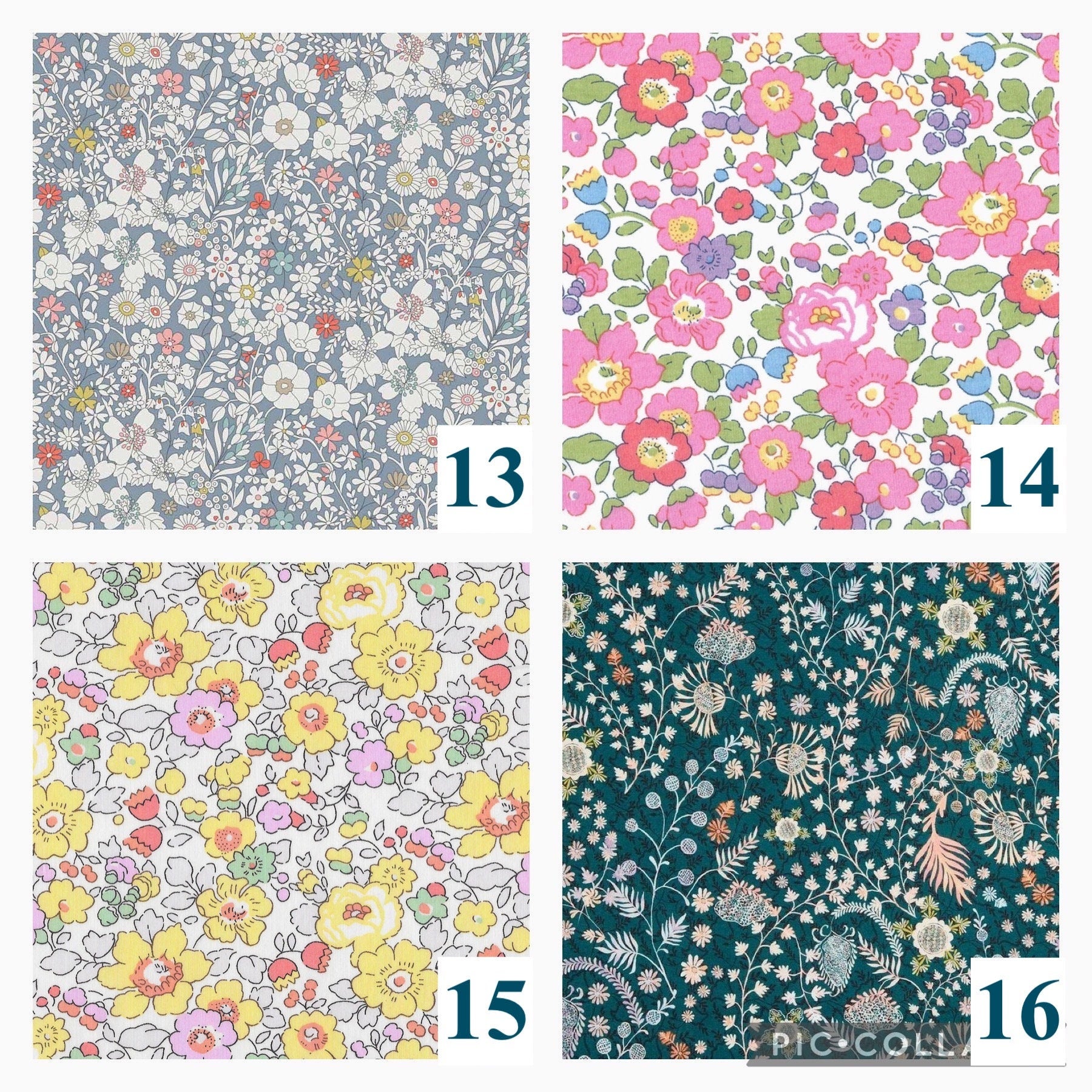 Minky Baby Blanket - Liberty of London Floral Print Nursery Blanket - Swaddle Blanket